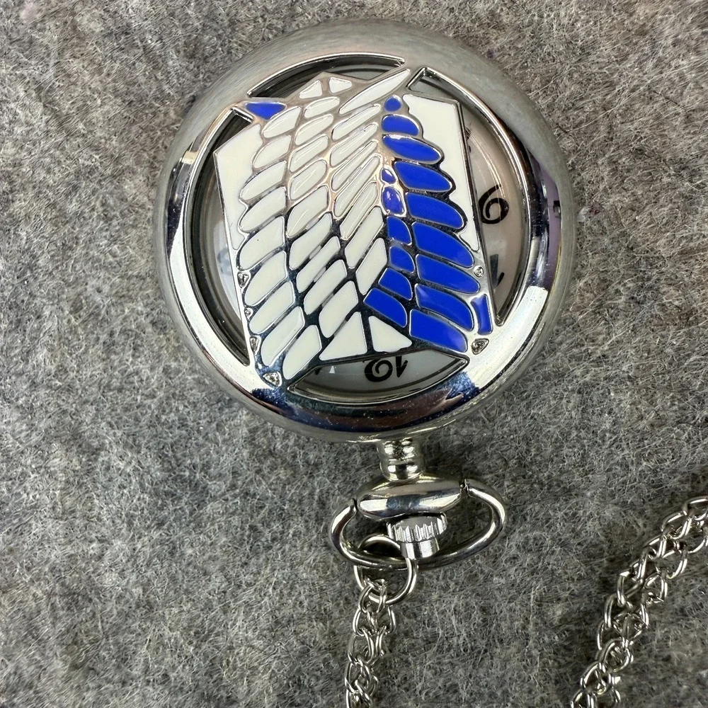 Attack On Titan‎ Pocket Watch AOT Wings Of Freedom Anime Manga Levi Ackerman